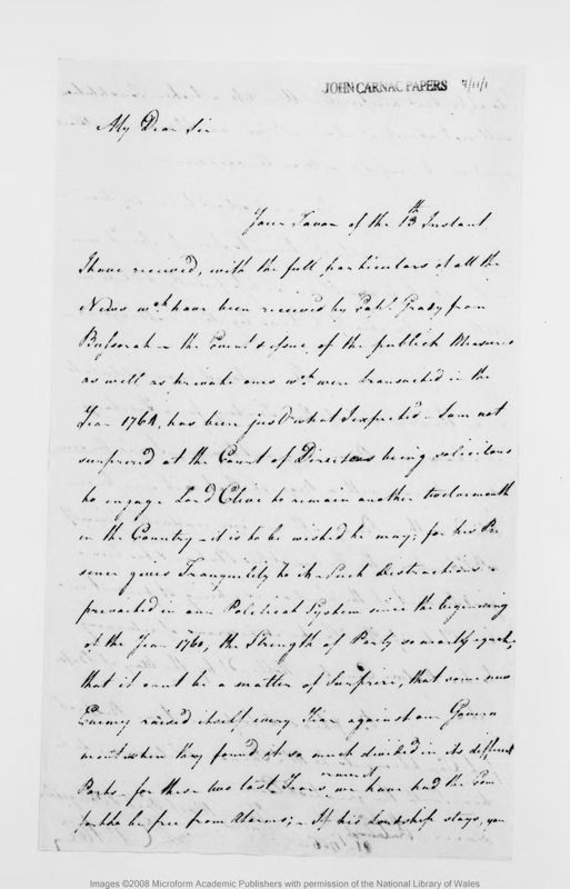 View document: 1766, November 1 to 28.