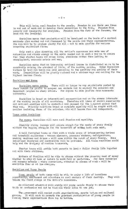 View document: Draft sections of the “British Road” (ii), 1956.