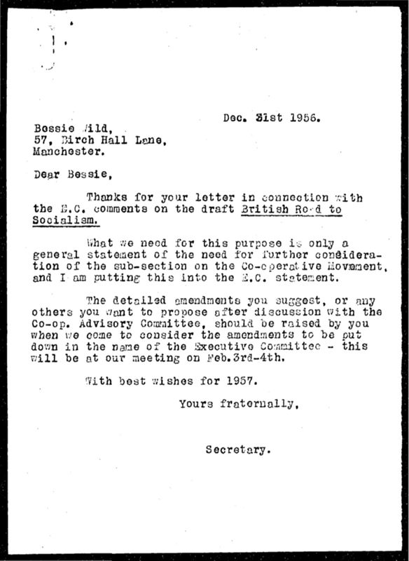 View document: Correspondence discussing amendments, 1956-1957.