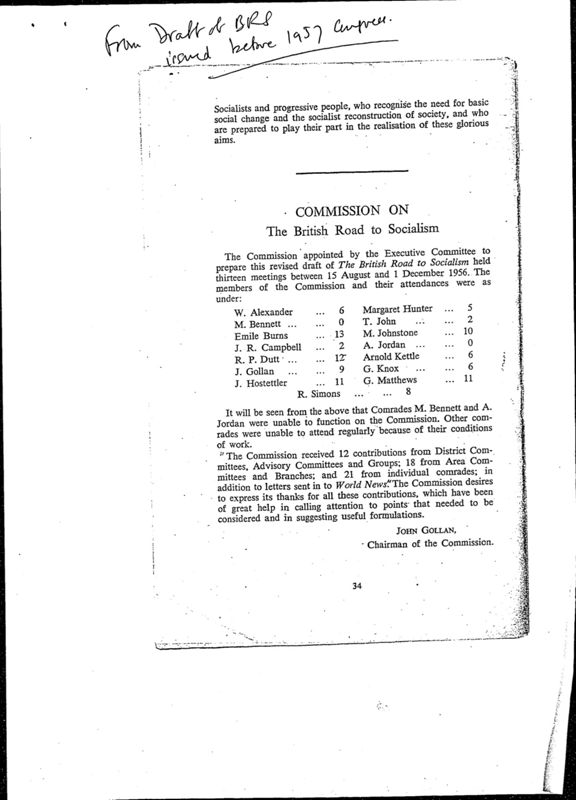 View document: Executive Committee material on the redrafting process, 1988-1989.