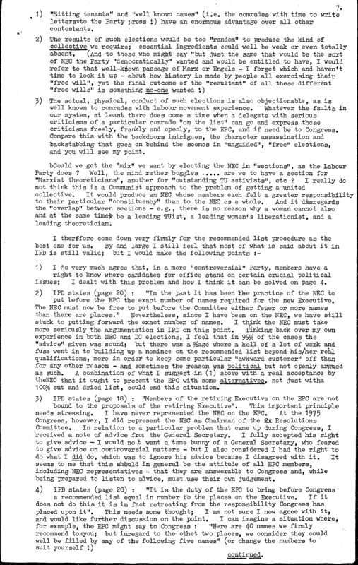View document: Submissions by party branches and miscellaneous individuals, 1978-1979.