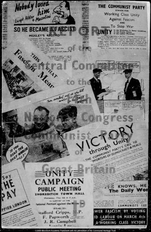 View document: Official Congress material, 1937.