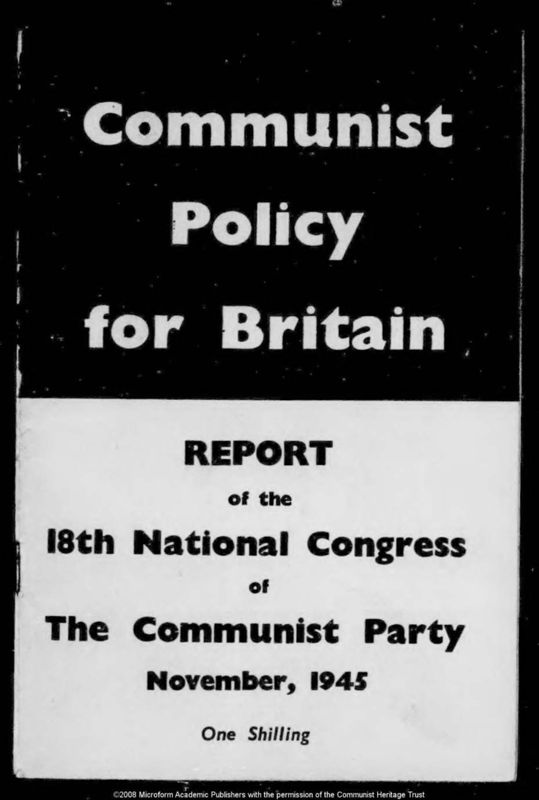 View document: Delegate material, 1945.