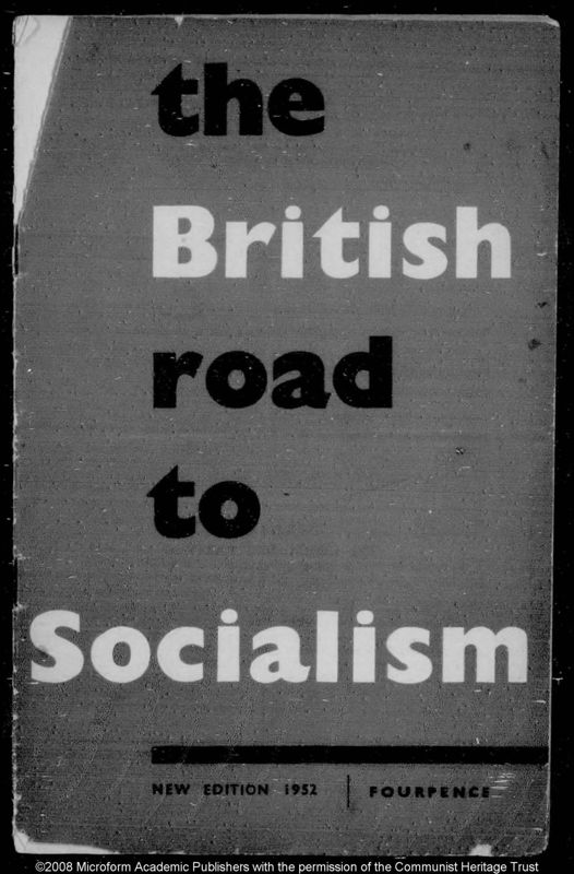 View document: Papers of James Klugmann, 1954.