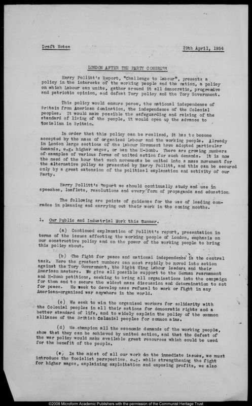 View document: Papers of Max Egelnick, 1954.