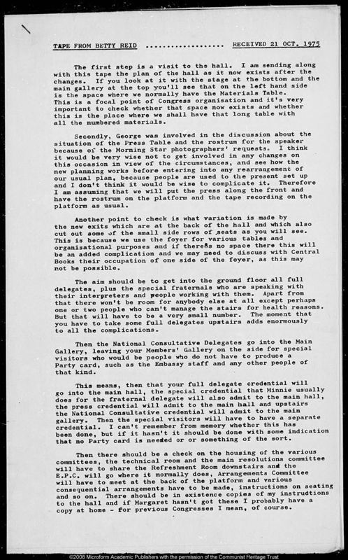 View document: Preparatory circulars, 1975.