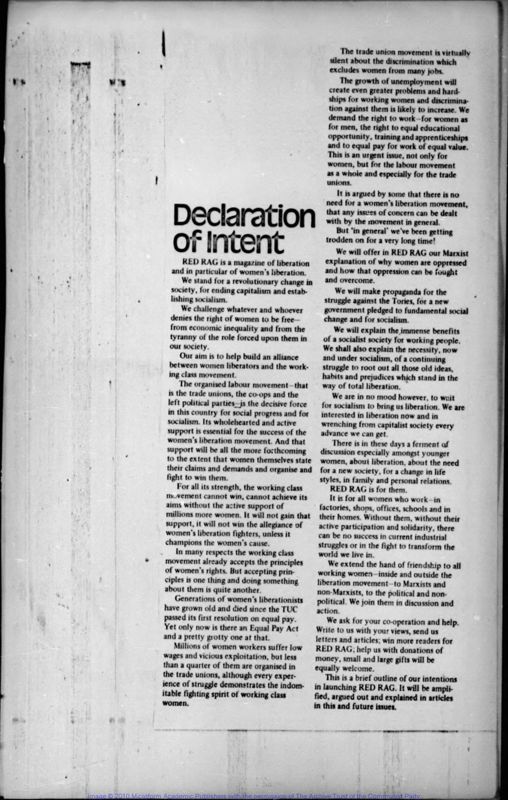 View document: Red Rag: CPGB perspectives, 1971-1977.