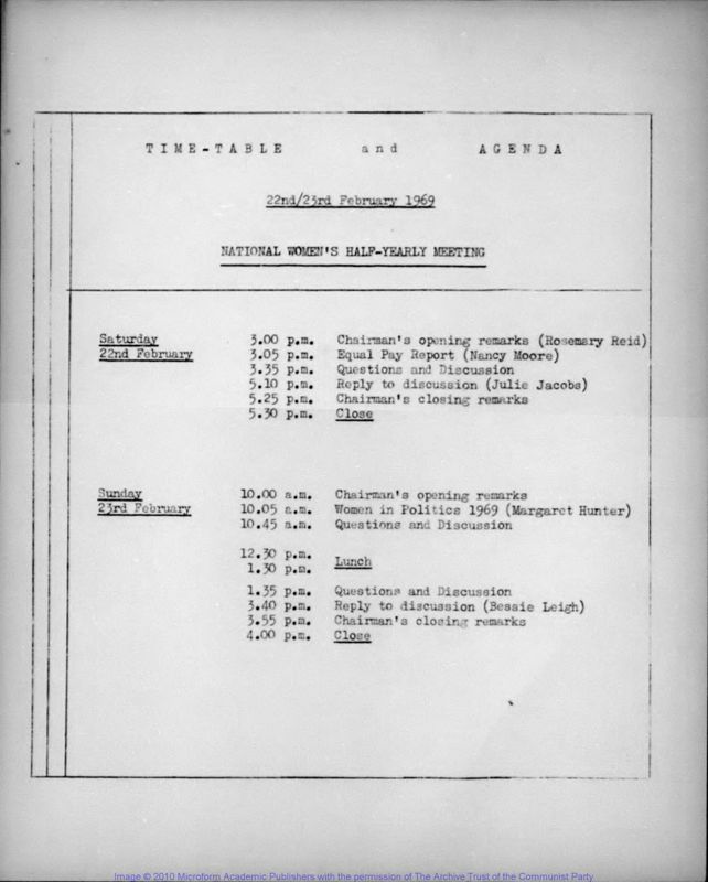 View document: Administrative papers and campaign correspondence, 1969.
