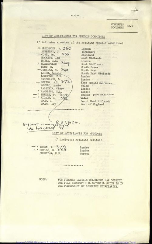 View document: The 32nd Congress of the Communist Party of Great Britain (CPGB), 1971.