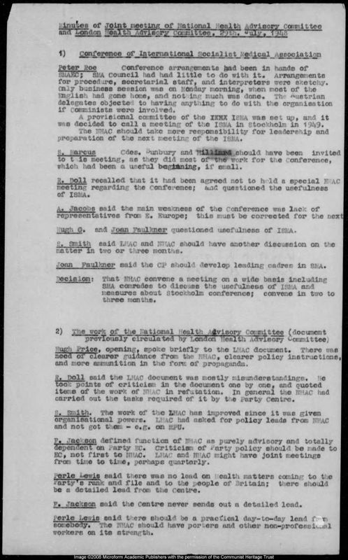 View document: Personal papers of Robbie Wilson, 1948-1951.
