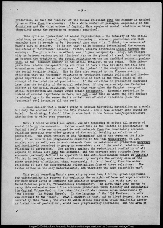 View document: National Cultural Committee: miscellaneous papers (iv), c. 1976.