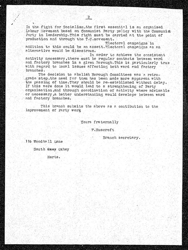 View document: Executive Committee minutes and adjacent material, September 1963.
