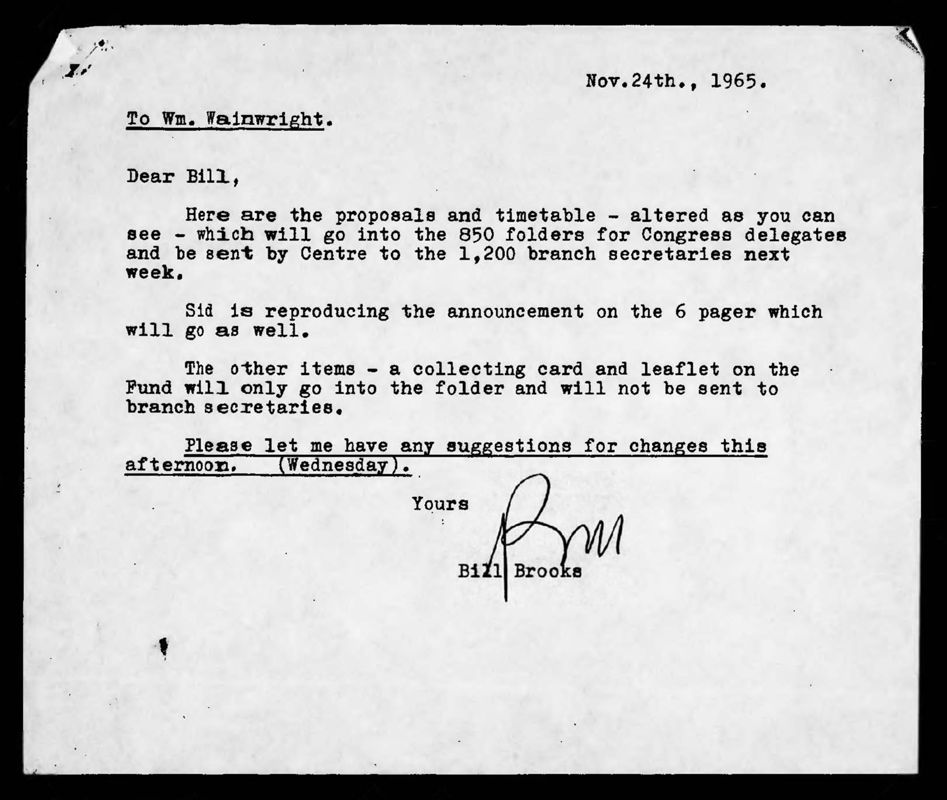 View document: Executive Committee minutes and adjacent material, January 1966.