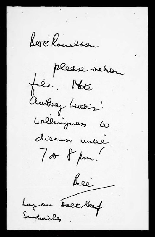 View document: Executive Committee minutes and adjacent material, September 1966.