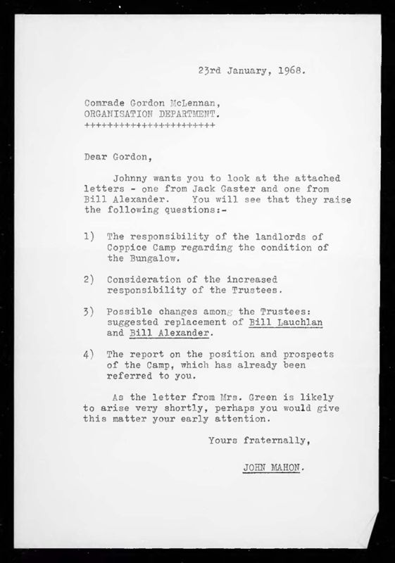 View document: Executive Committee minutes and adjacent material, March 1968.