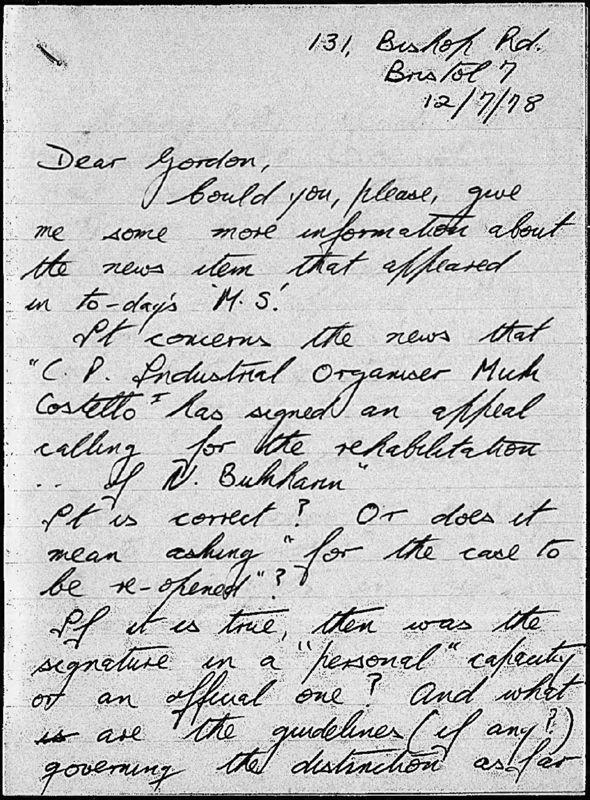View document: Executive Committee minutes and adjacent material, September 1978.