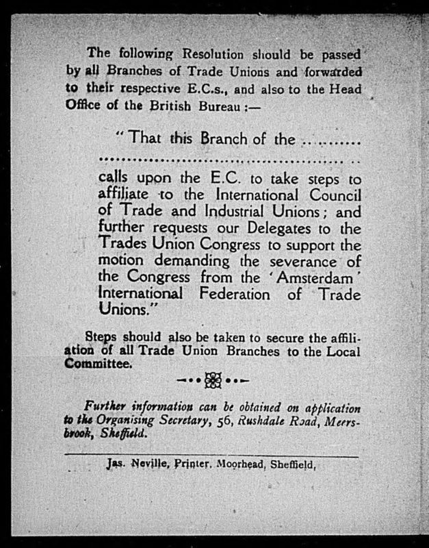 View document: Miscellaneous leaflets and newspaper cuttings, 1921-1931.