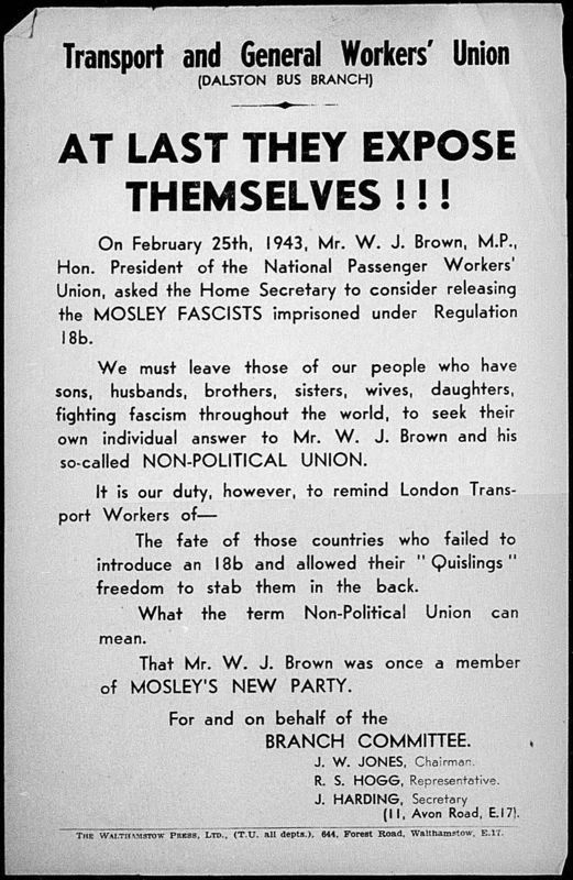 View document: Materials related to the National Passenger Workers Union, 1943-1946.