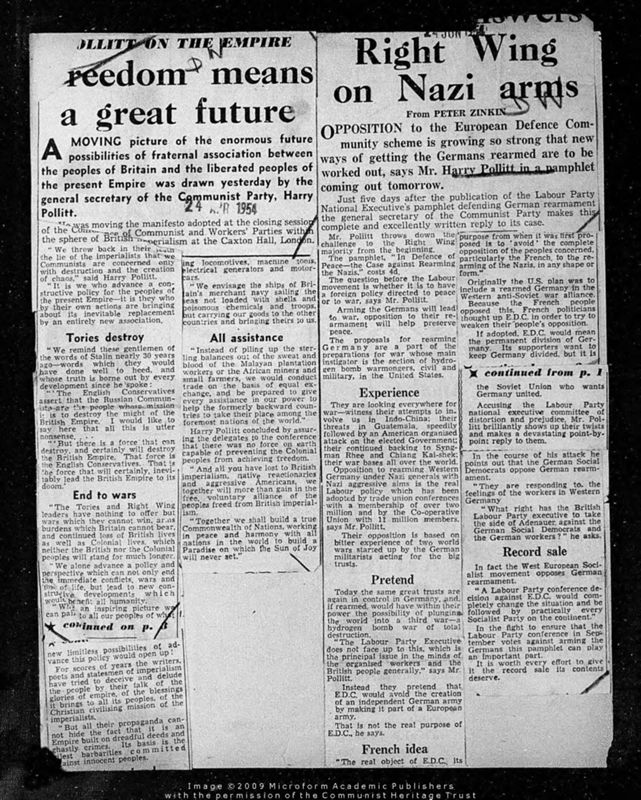 View document: Newspaper clippings (ii) 1930-1956.