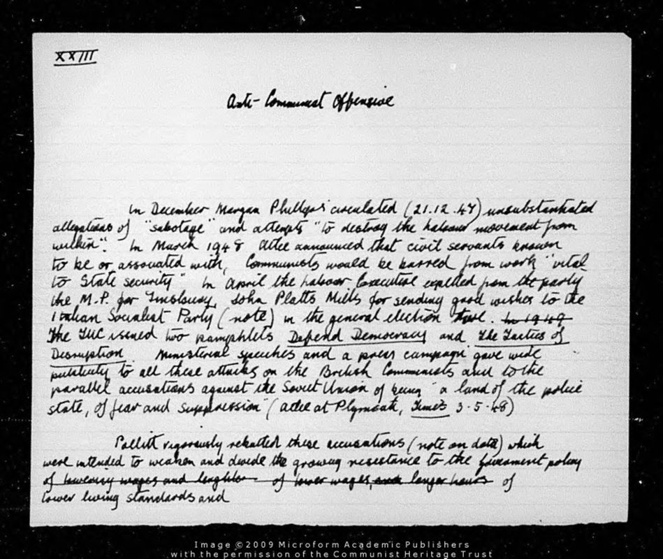 View document: Research material: the Unity Campaign, n.d..